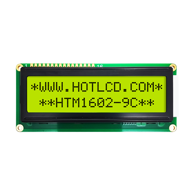 2X16 Character LCD STN+ Yellow/Green Display with Yellow/Green Backlight