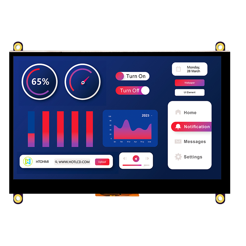 7.0 inch 1024x600 px IPS Capacitive HI TFT LCD Module