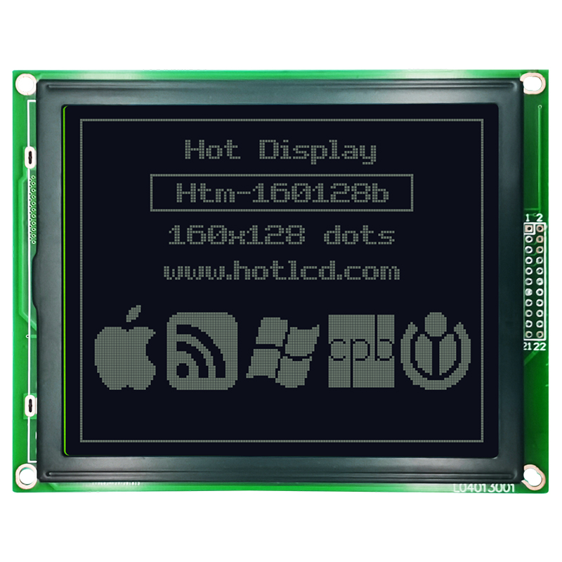 160X128 Graphic LCD Module | DFSTN - Display with White Backlight