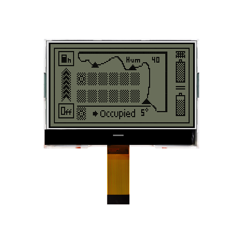3inch 128X64 Graphic COG LCD | FSTN+ Display with White Side Backlight