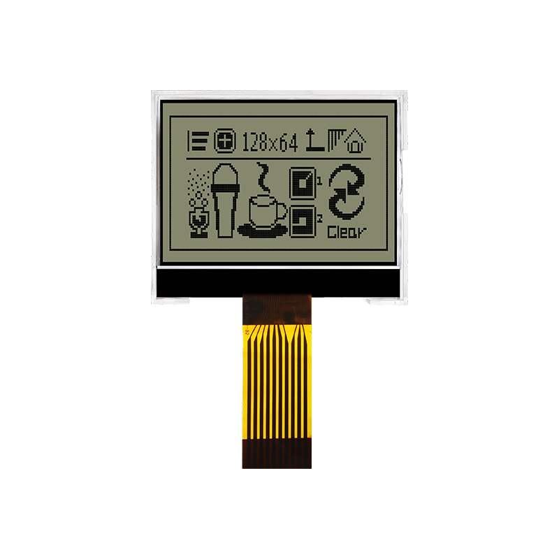 1.5"inch 128x64 Graphic COG LCD  SPI | FSTN+ Display with Side White Backlight