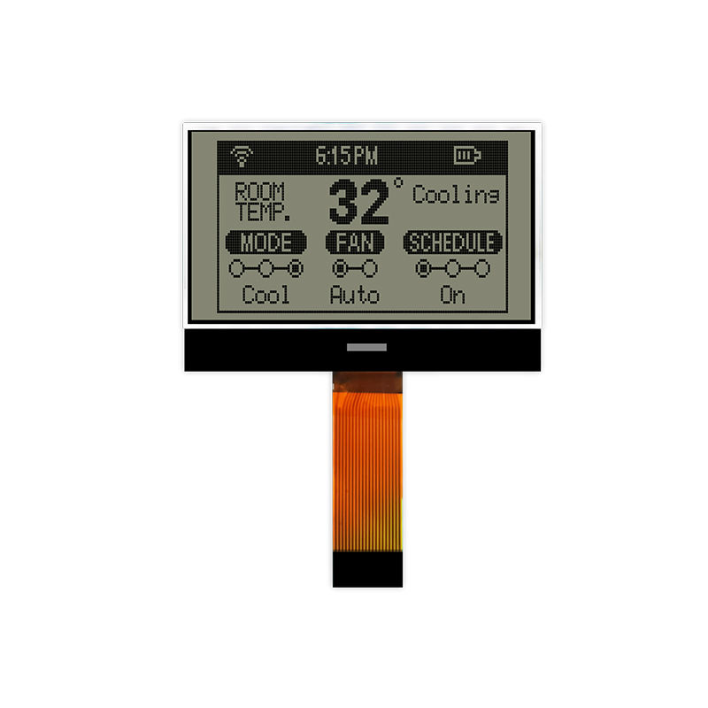 2.2inch 128X64 Graphic COG LCD | FSTN+ Display with White Side Backlight