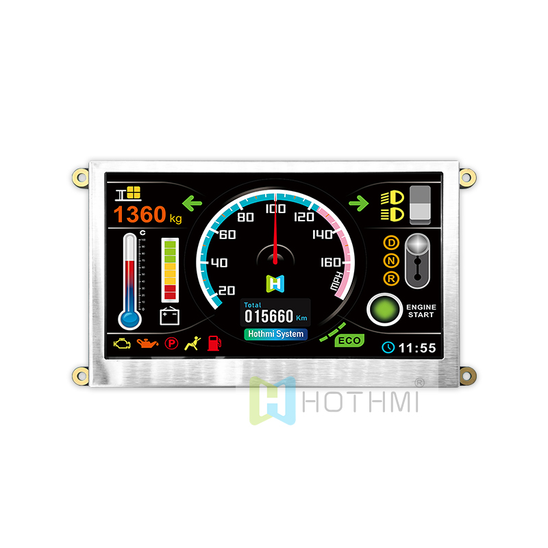 4.3 inch IPS full viewing angle/800x480/high brightness/TFT color LCD display module/with HI driver board/can be used with Raspberry Pi