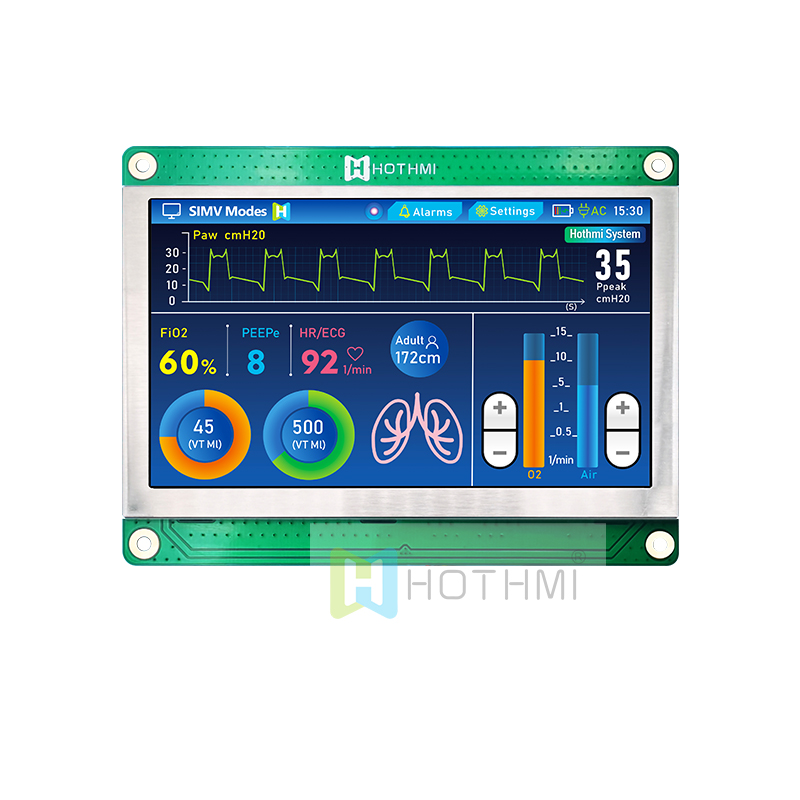 5.0" IPS full viewing angle/800x480px/TFT color LCD display module/with HDMI driver board/Raspberry Pi