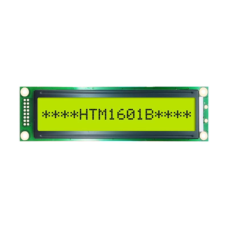 1X16 Character LCD Display | STN+ Yellow/Green Background with Yellow/Green Backlight-Arduino