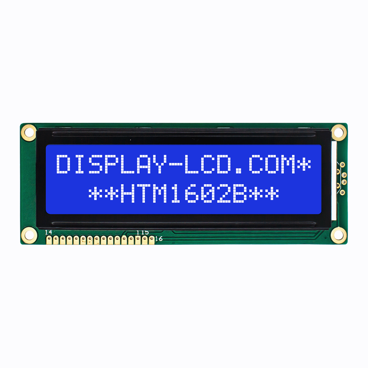 2X16 Character LCD Module Display | STN- Blue  with White Side Backlight 5.0V-Arduino