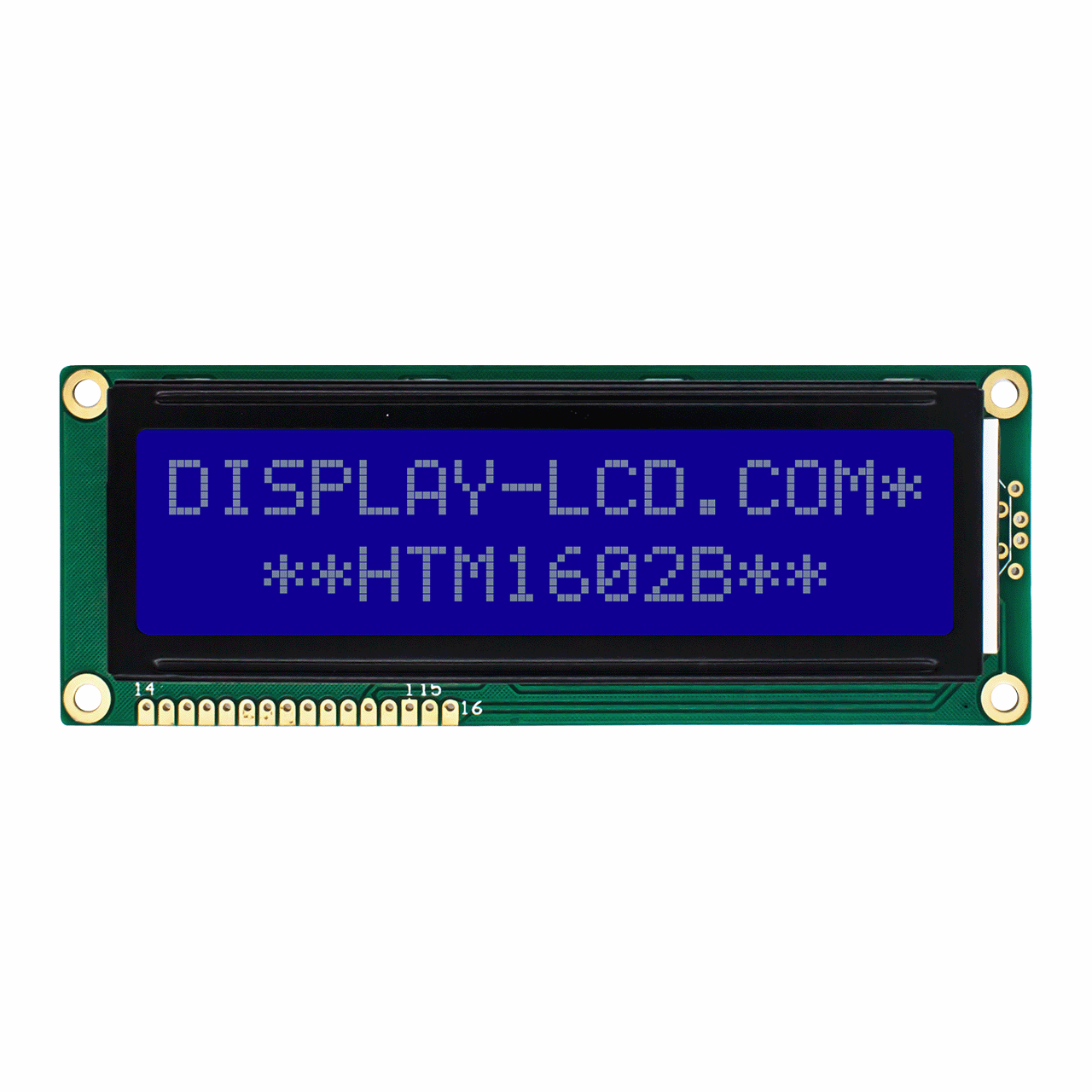 2X16 Character LCD Module Display | STN- Blue  with White Side Backlight 5.0V-Arduino