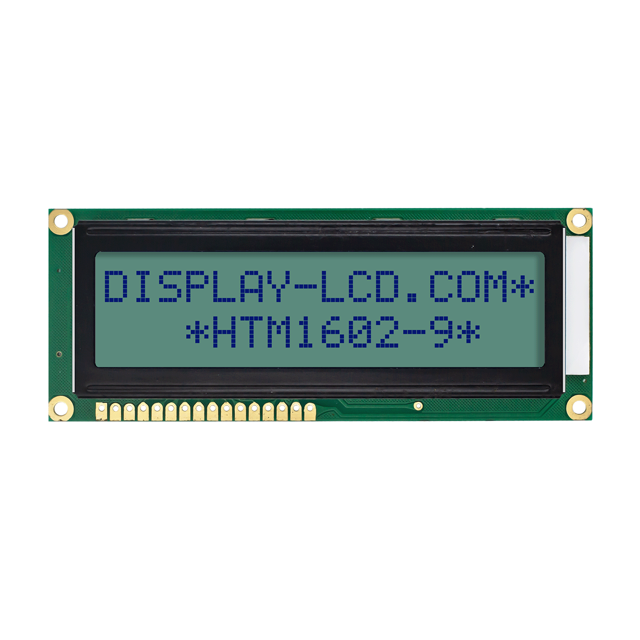 2X16 Character LCD Module Display | STN+ Gray Display with yellow/green Side Backlight-Arduino