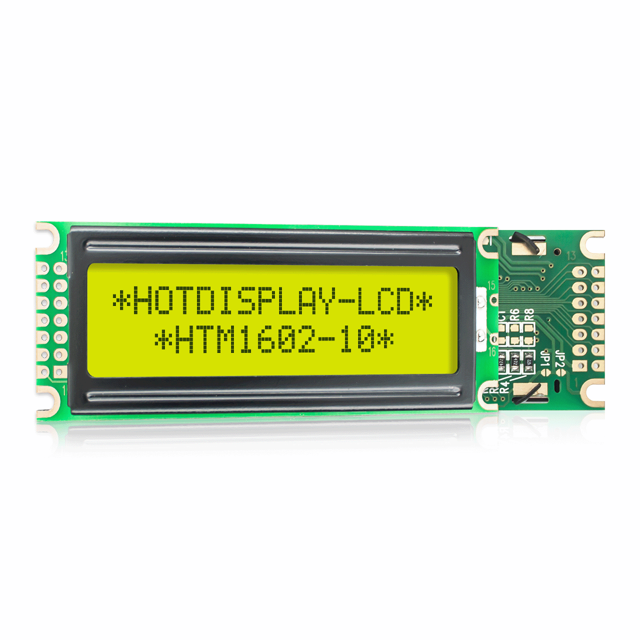 Character LCD module | 2X16 STN Arduino+ Yellow/Green Display with ...