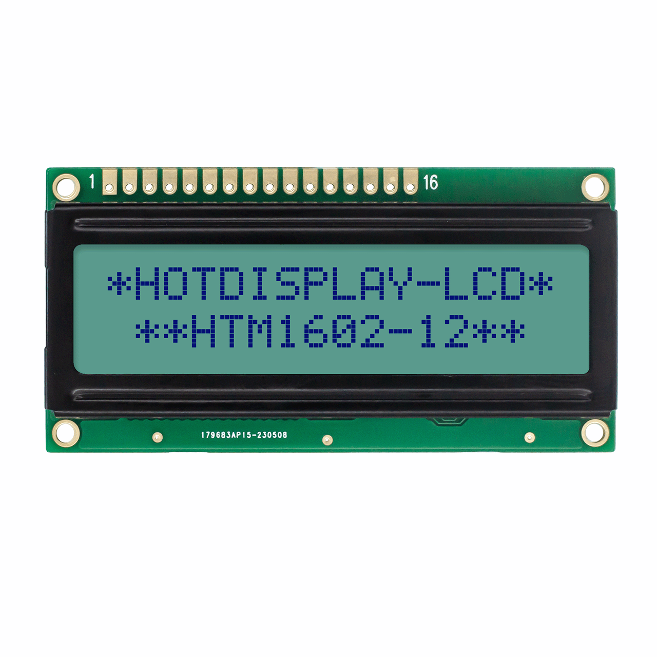 5.0V 2x16 Character MONO LCD Display | STN+ Gray  with Side White Backlight -Arduino