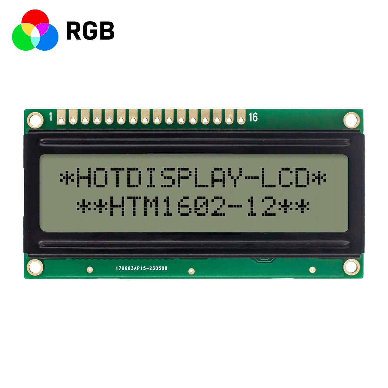 5.0V 16X2 Character LCD Module Display | FSTN+ with RGB Backlight-Arduino