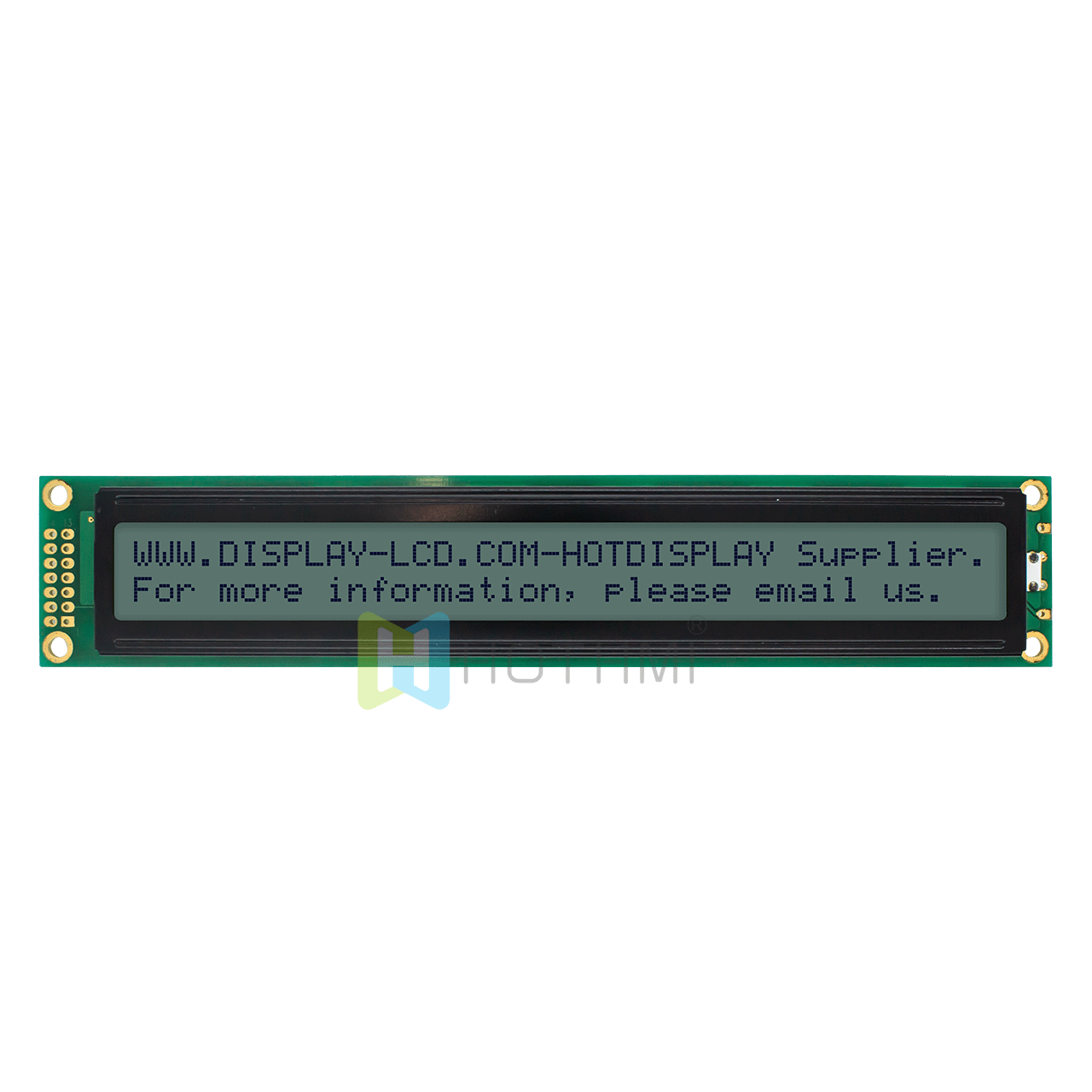 2X40 character monochrome LCD display | STN positive display | with yellow-green backlight | Arduino display | Adruino | 5.0v