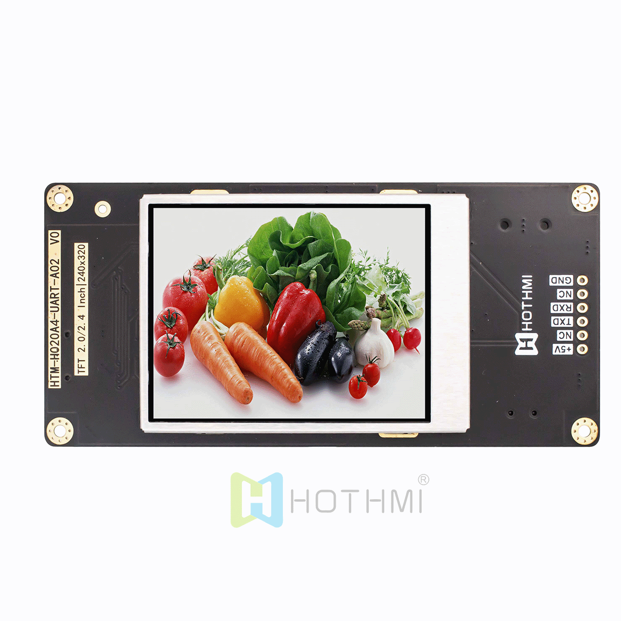 2.4-inch transflective TFT display TN 240x320px sunlight readable MCU interface/can be equipped with touch screen