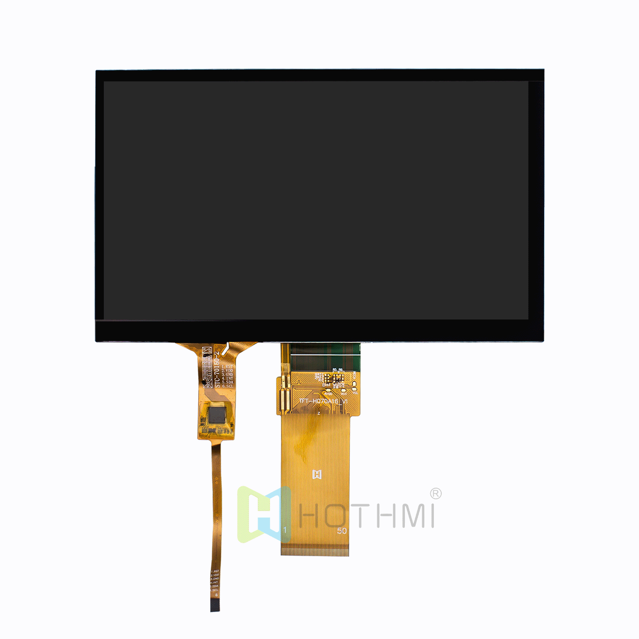 7 inch 800x480px TN Sunlight Readable Capacitive TFT LCD Display Module RGB