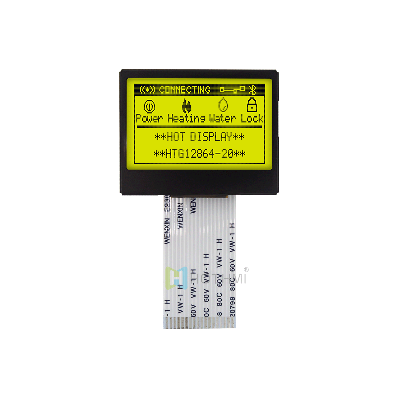 1.7-inch LCD128 x 64 industrial control graphic LCD screen/LCM128x64 graphic dot matrix LCD module/Adruino