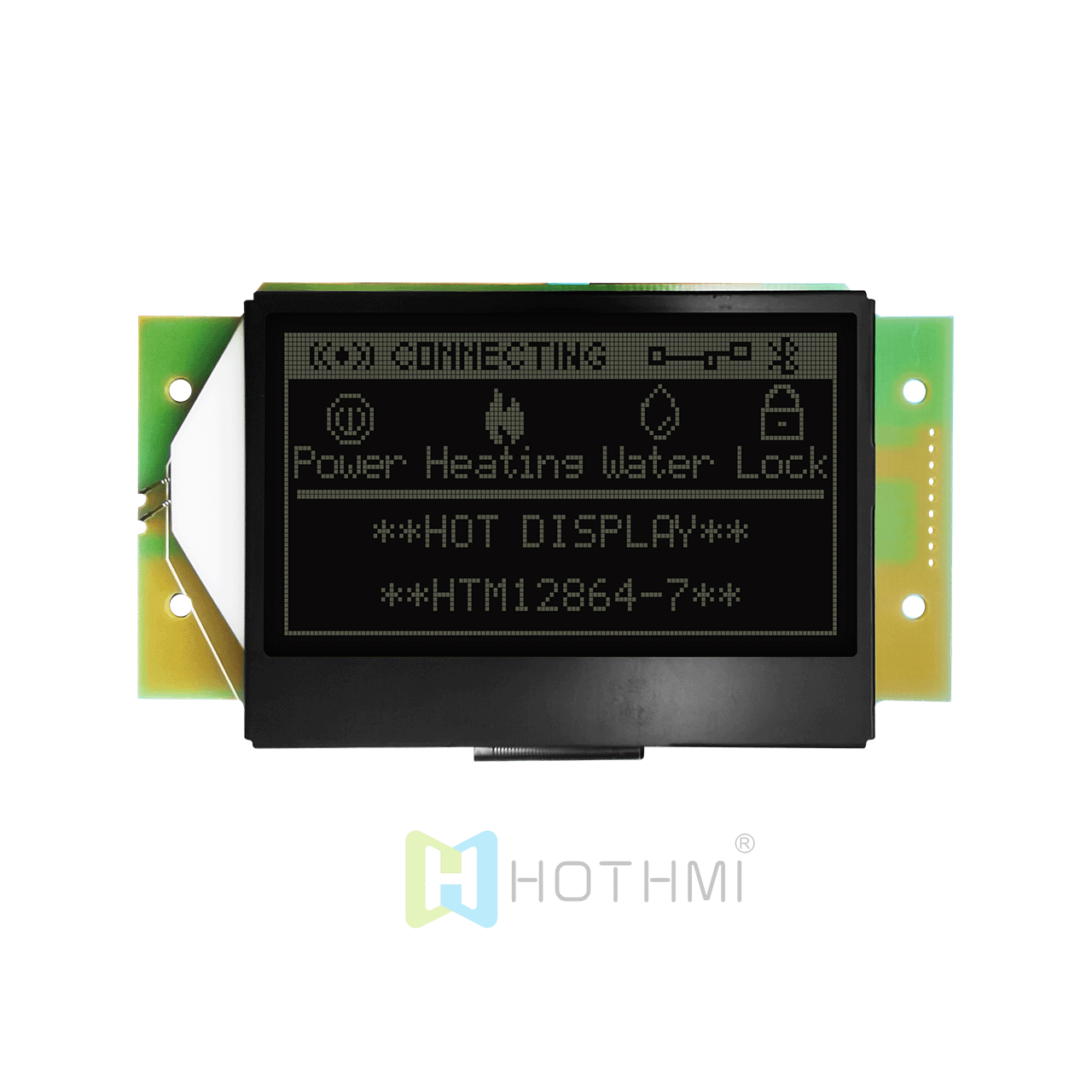 3.0-inch black 128x64 graphic display LCD module  | ST7565R |DFSTN negative display