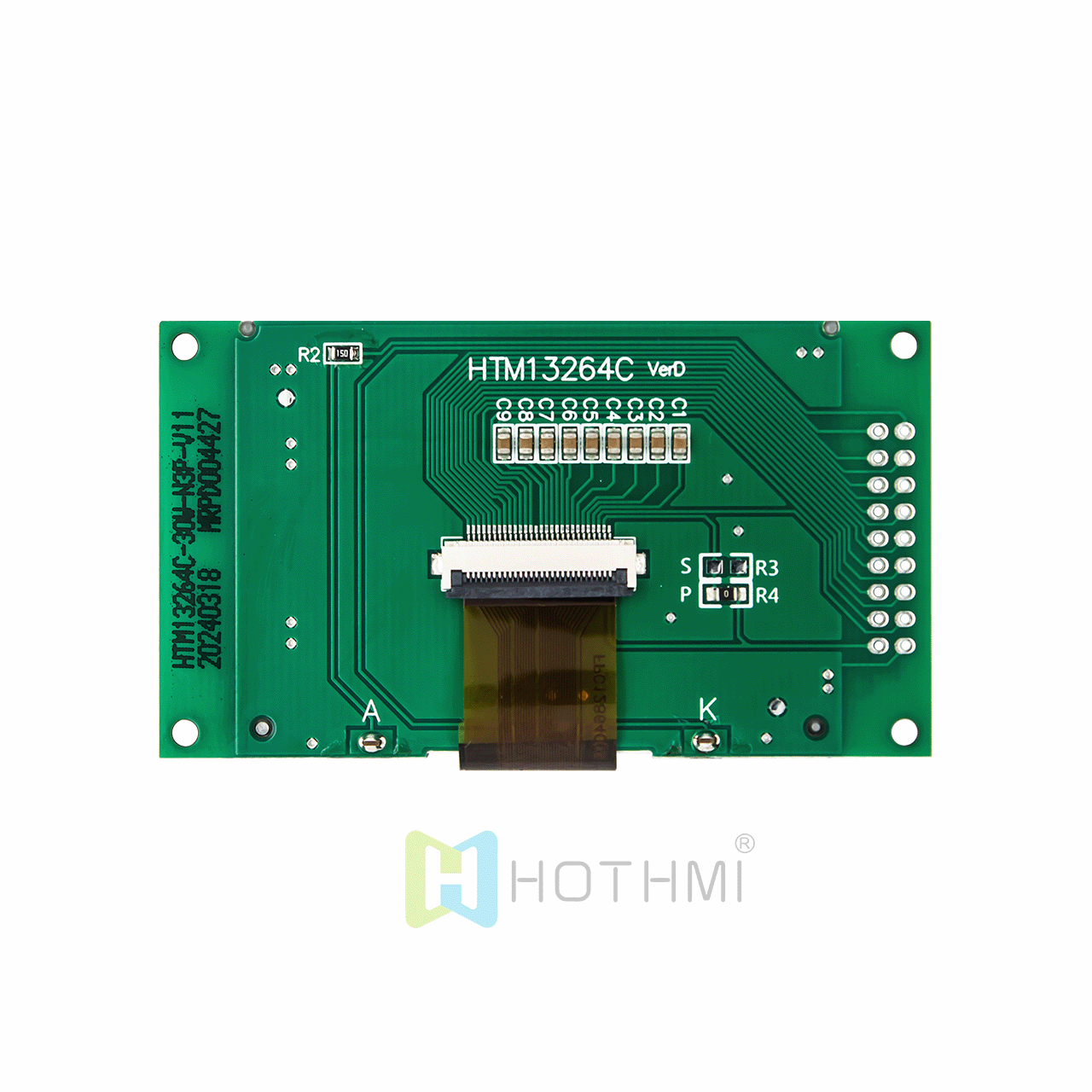 2.4-inch 132x64 LCD graphic LCD screen/132 X 64 graphic dot