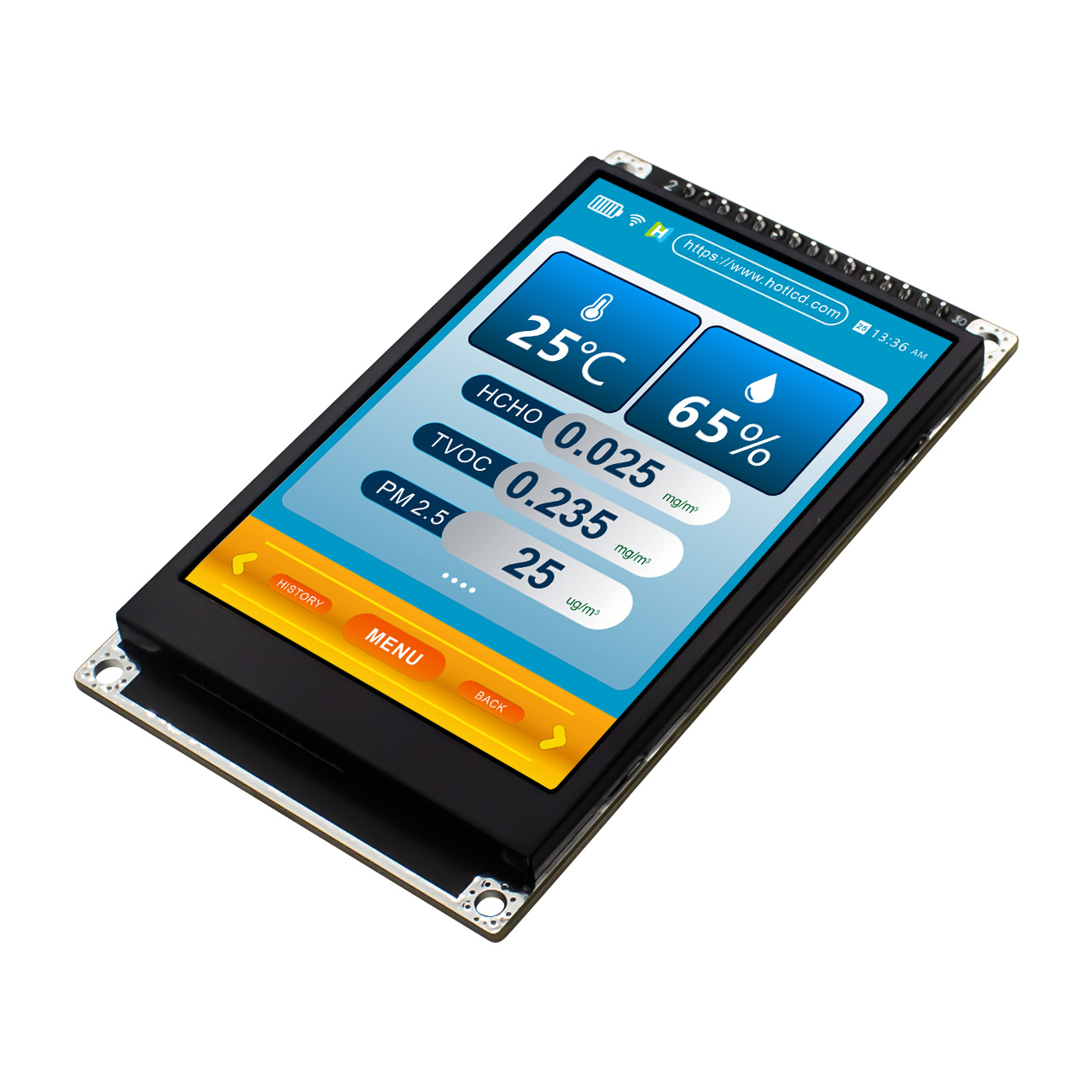 3.5 inch TFT Module | 320x480 MCU TFT Display Module | ILI9488 