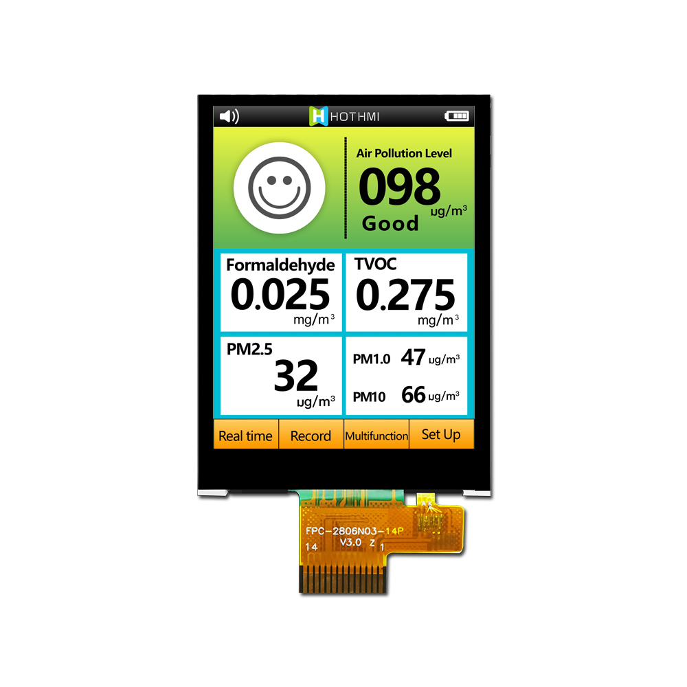 2.8英寸TFT LCD/2.8英寸彩色液晶显示屏/240X320 分辨率/SPI接口 /240x320点阵液晶屏 /IPS/宽温/C8051/Arduino/STM32   