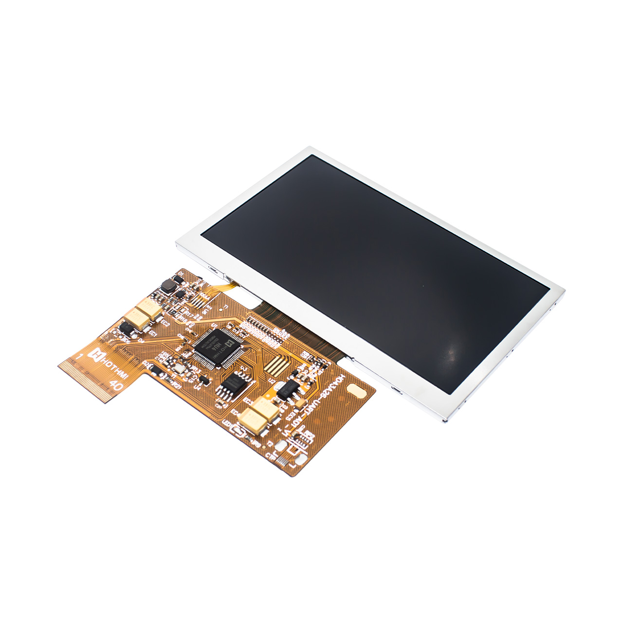 4.3-inch high brightness color TFT display module UART smart serial port screen/IPS full-view TFT with board module/800x480 resolution