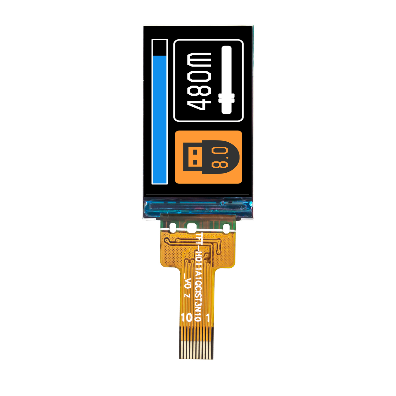 1.1 inch TFT LCD | 135x240 SPI interface | ST7789H2 Controller