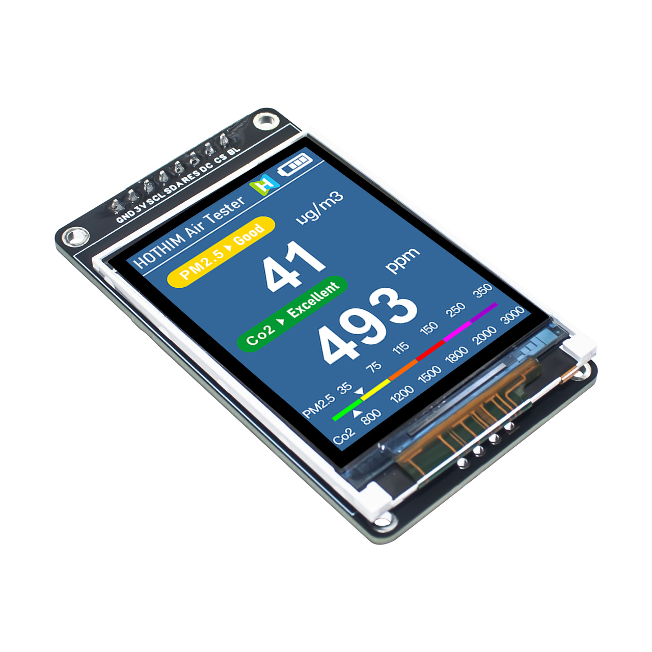 240x320 resolution 2.0 inch  SPI TFT LCD Modules with ST7789 Driver Board