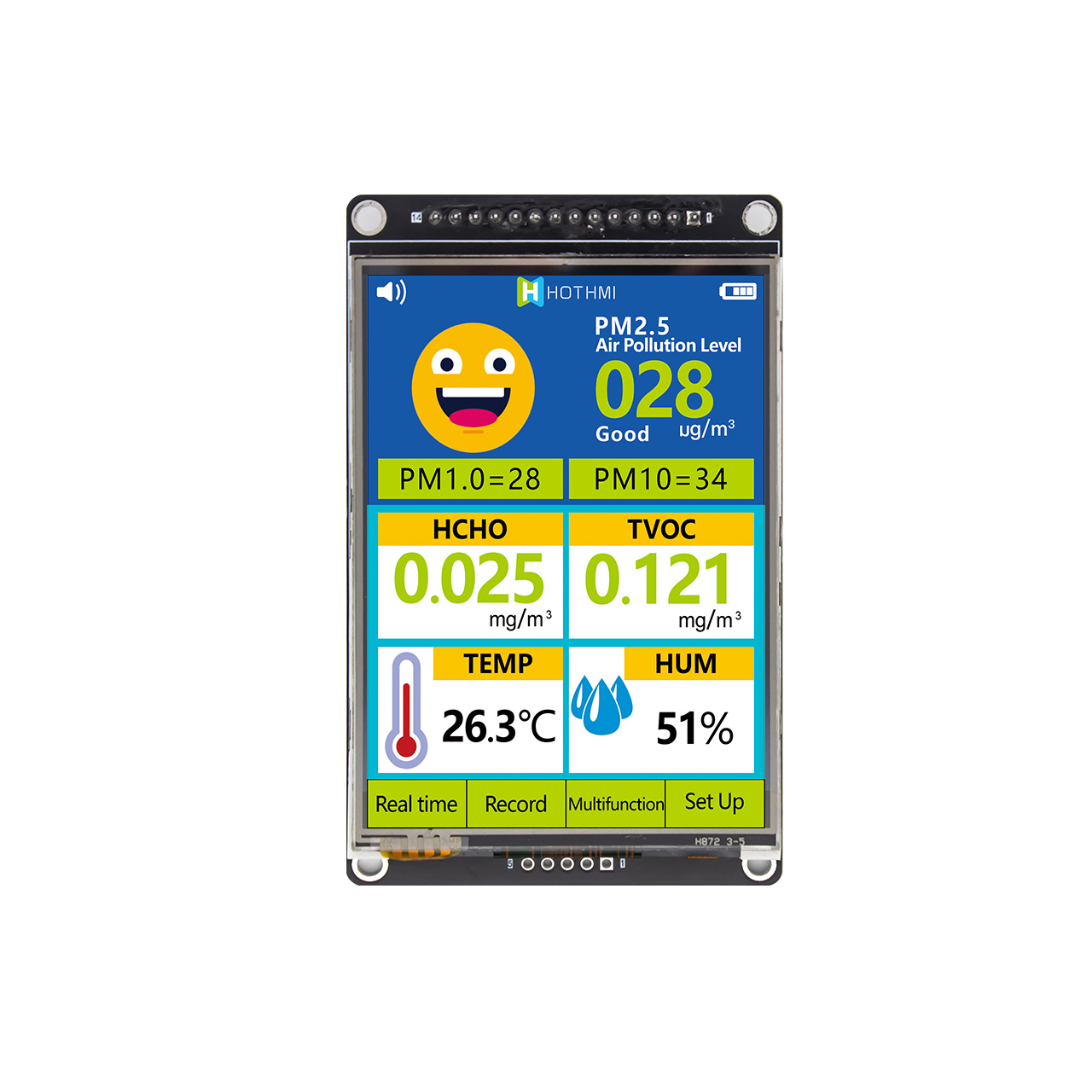 3.2 Inch TFT LCD Module | MCU Interface With ST7789 Driver IC With resistive touch