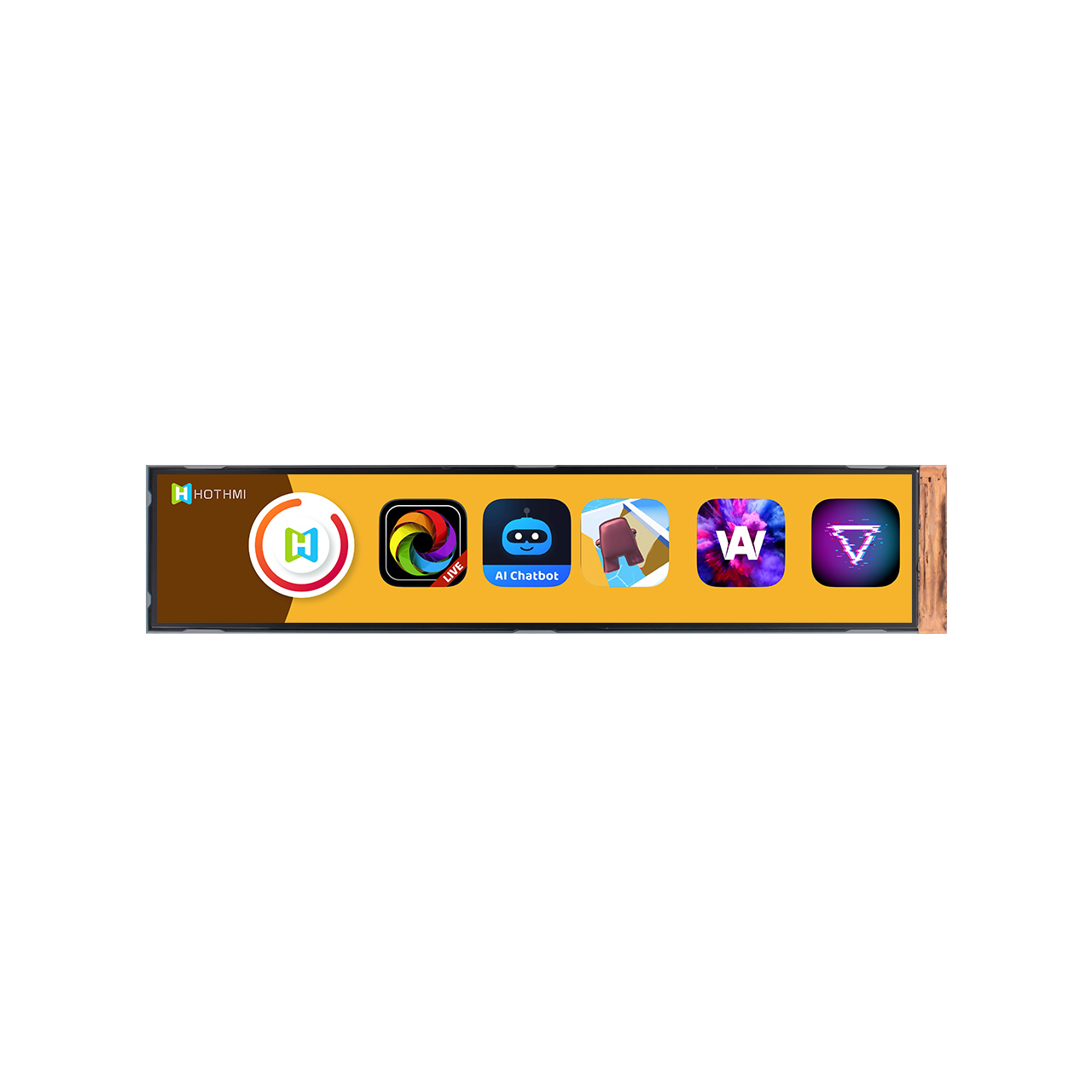 7 Inch 280x1424 TFT LCD Module With LVDS Interface