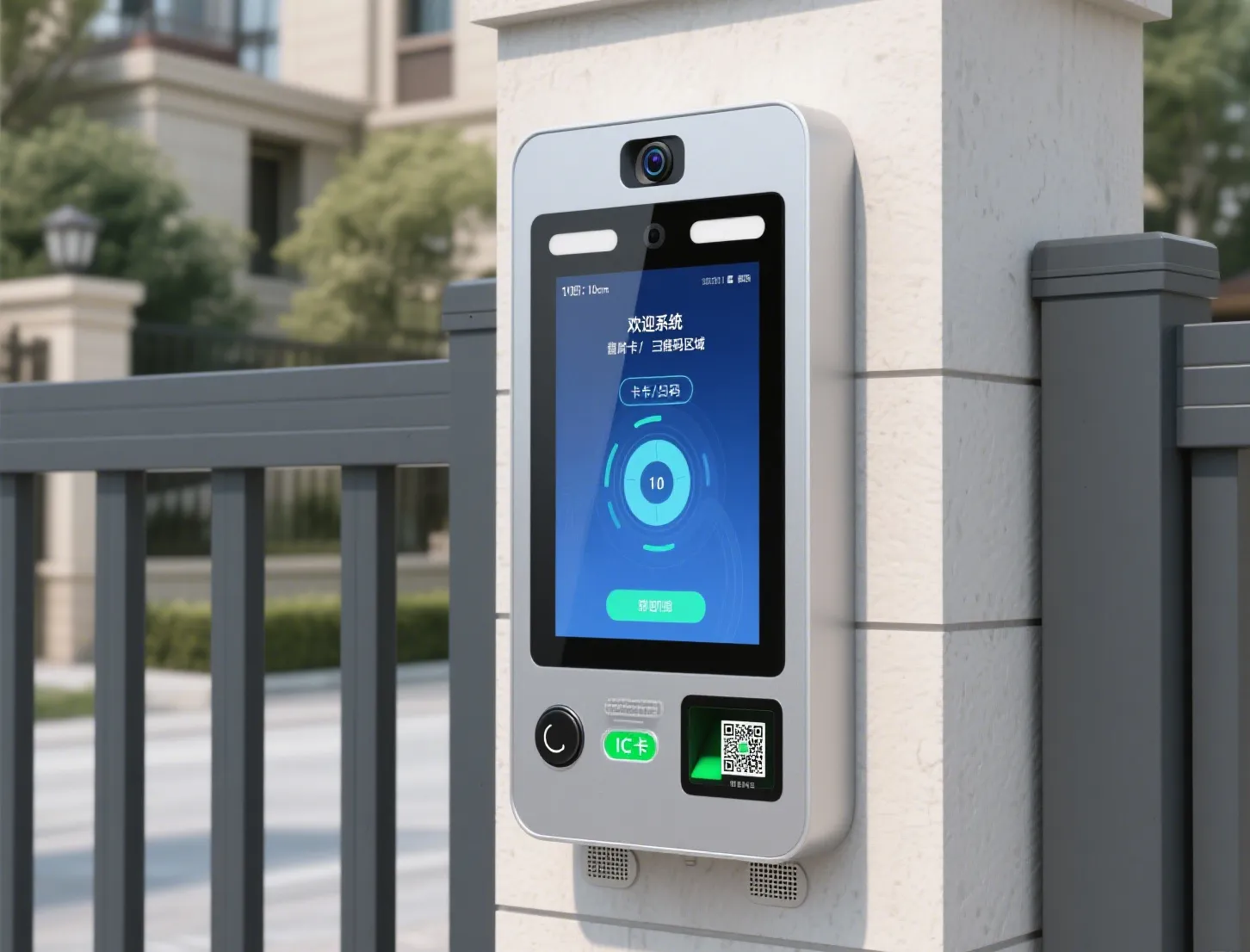 High-hardness panel + customized design of building display screen