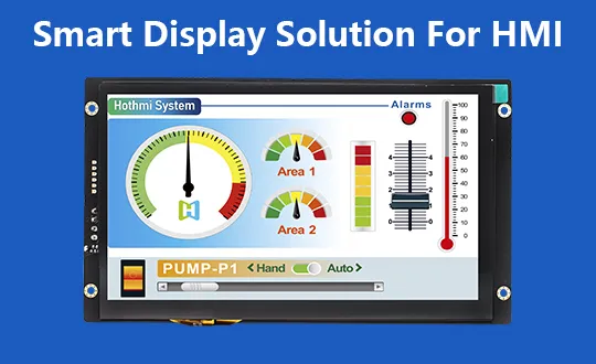 Match The Best Smart Display Solution For HMI Machine