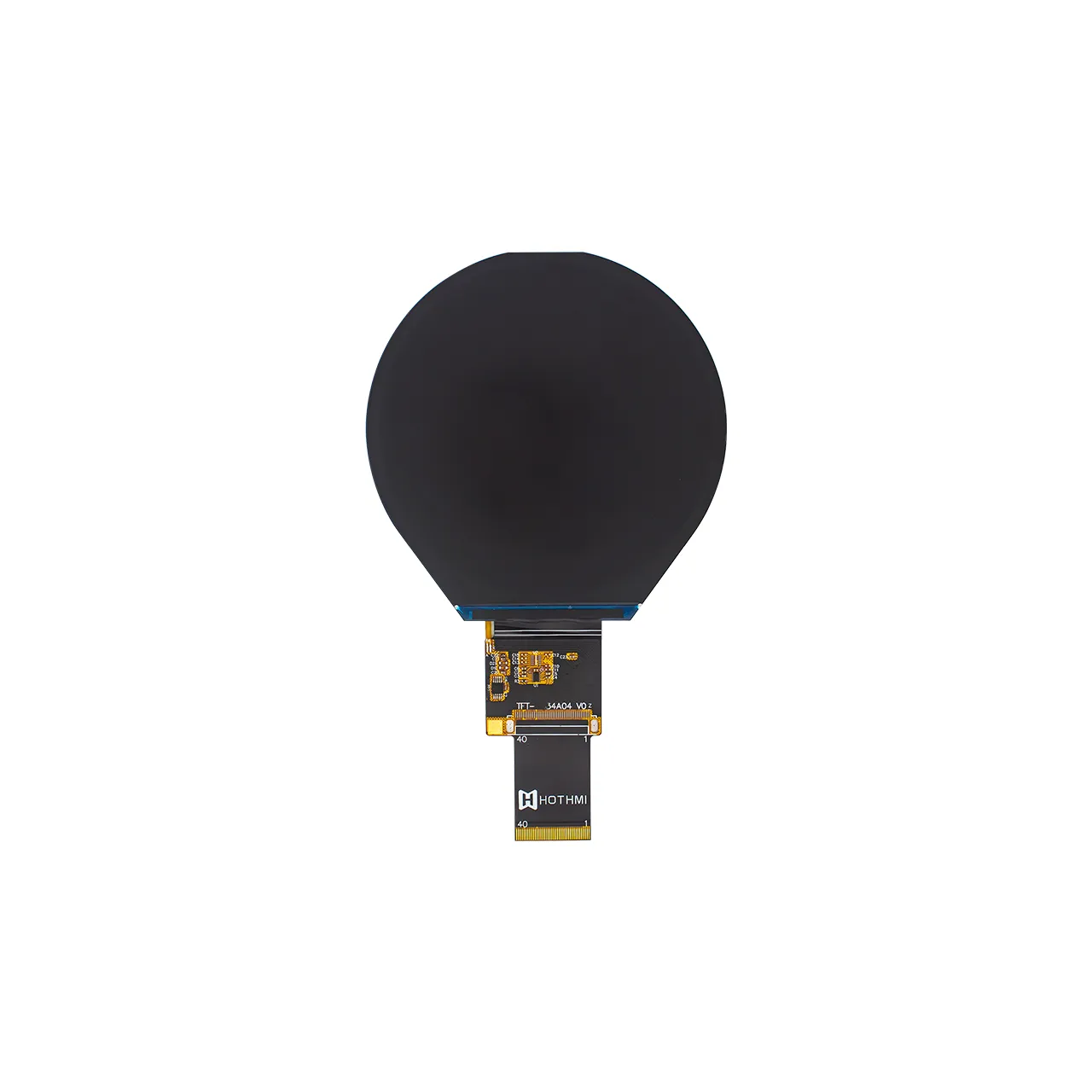 3.4 inch Round TFT LCD Display for outdoor With 800x800 Resolution 