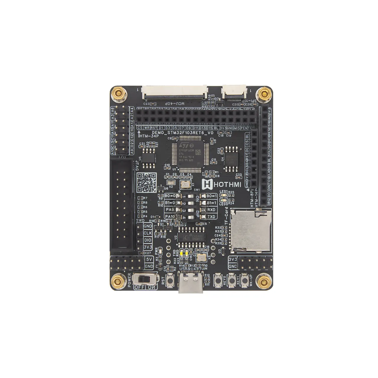 STM32F103RET6 Development Board - Suitable for MCU or SPI TFT Displays