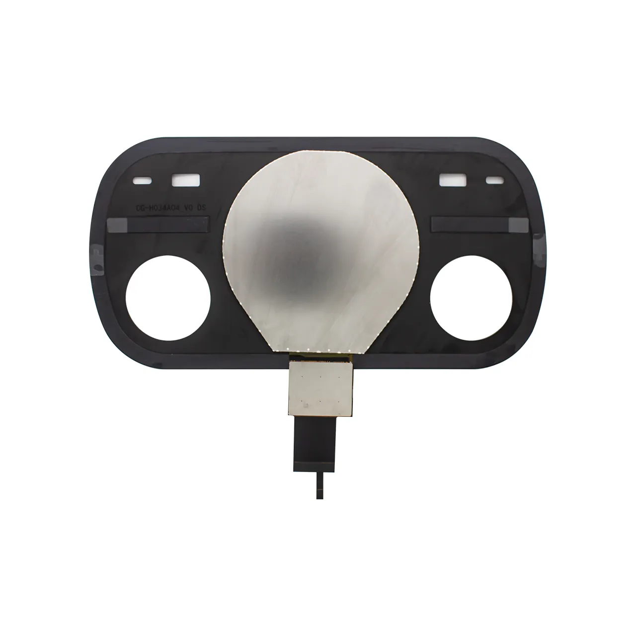 3.4 inch Round TFT LCD Display With uxTouch CTP 800x800 Resolution