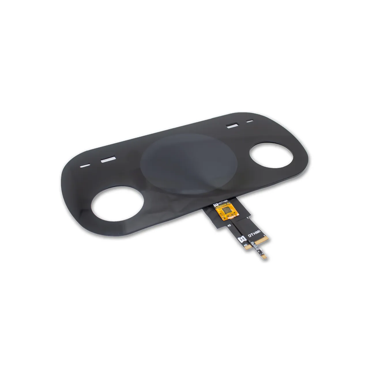 3.4 inch Round TFT LCD Display With uxTouch CTP 800x800 Resolution