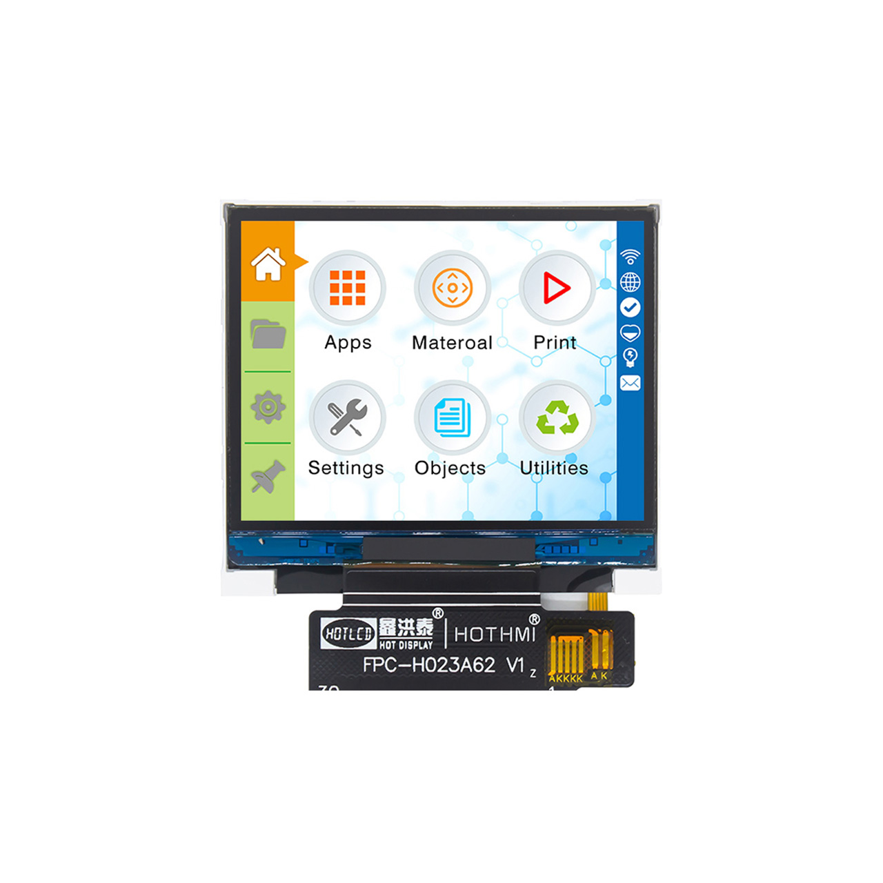 2.3 inch TFT LCD Display With 320x240 Resolution