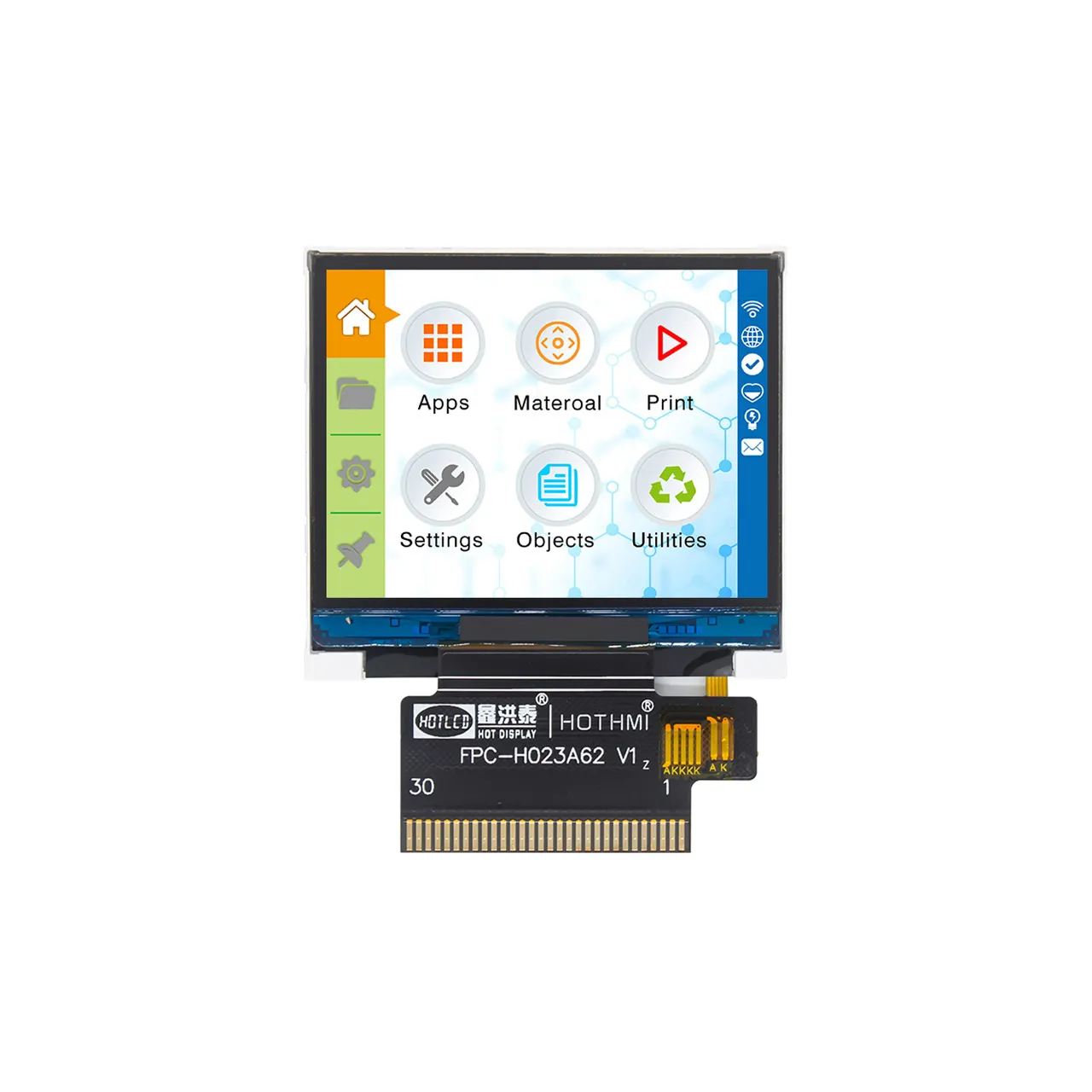 2.3 inch TFT LCD Display With 320x240 Resolution