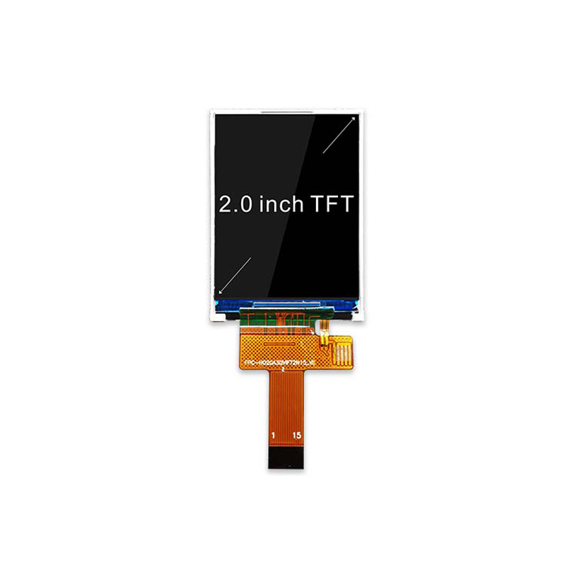 2.0 inch MIPI IPS 240x320 high brightness TFT LCD display JD9852 Android