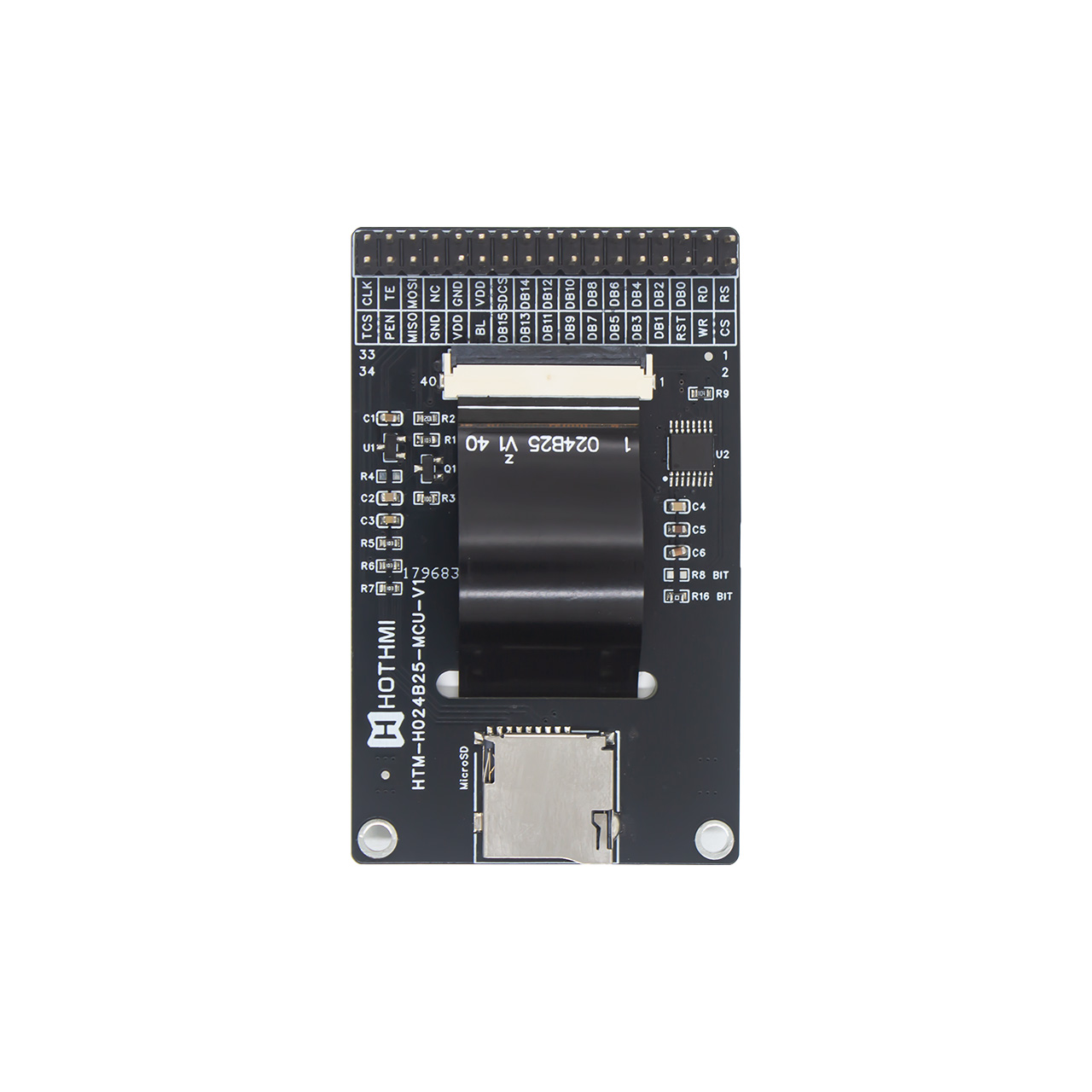 2.4 Inch Resistive Touchscreen TFT LCD Module With MCU Interface