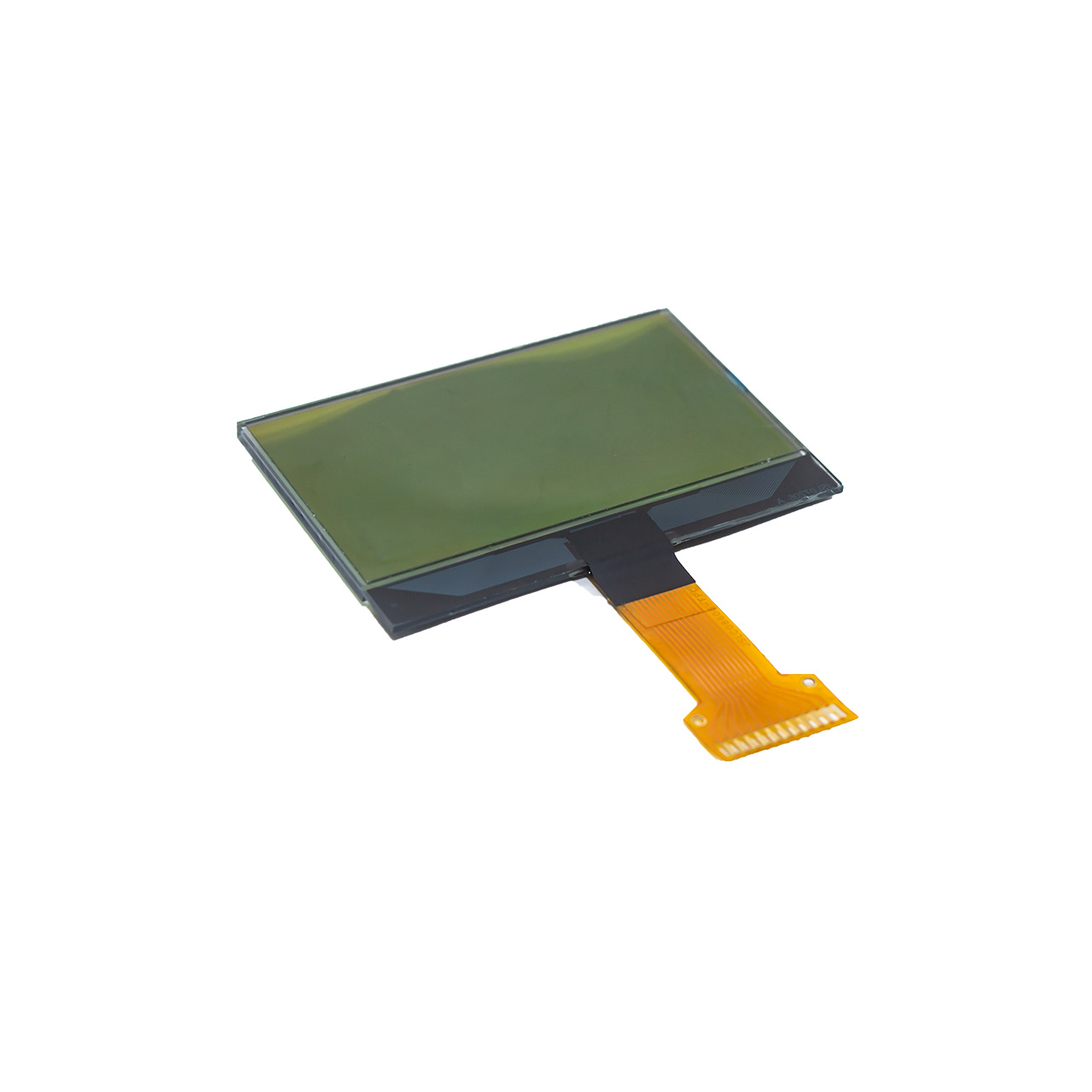 128x64 COG LCD Display STN+ Yellow/Green With Backlight