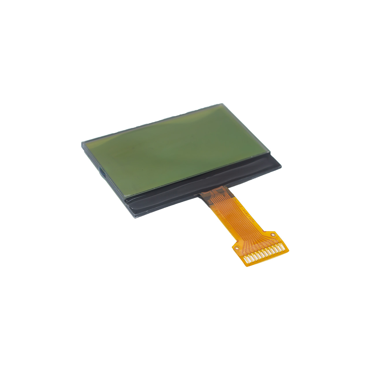 128x64 COG LCD Display STN+ Yellow/Green With Backlight