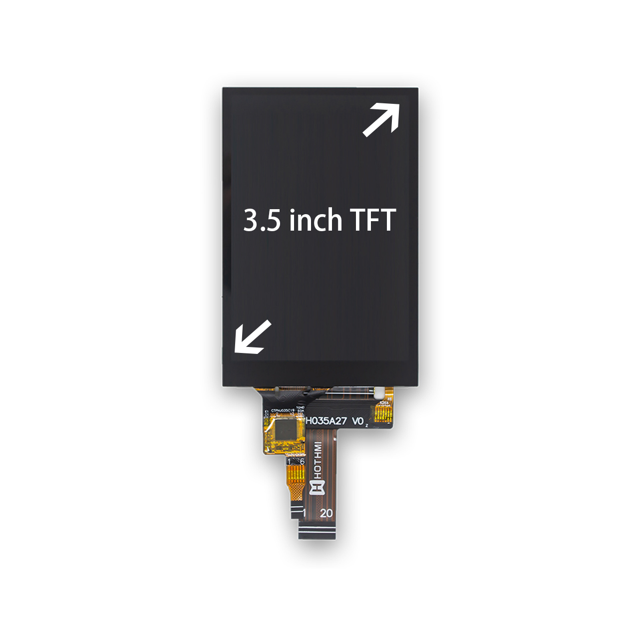 3.5-inch Capacitive Touch TFT LCD Display With MIPI DSI Interface