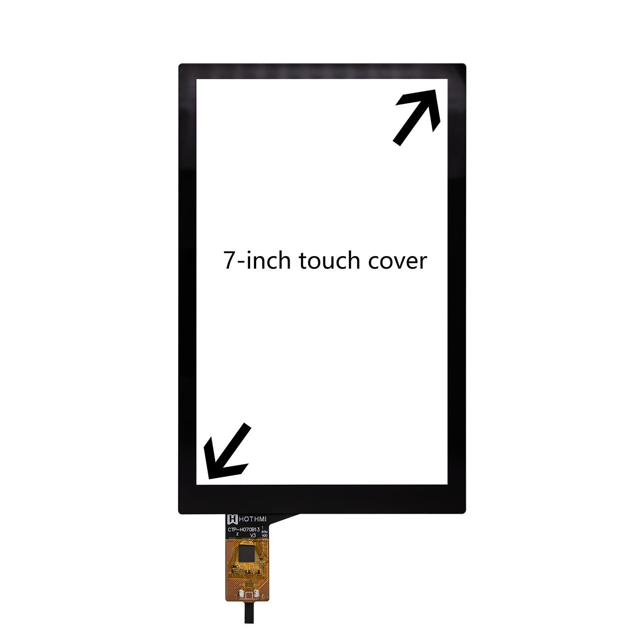 7-inch Capacitive Touch Panel I2C Interface GT9271