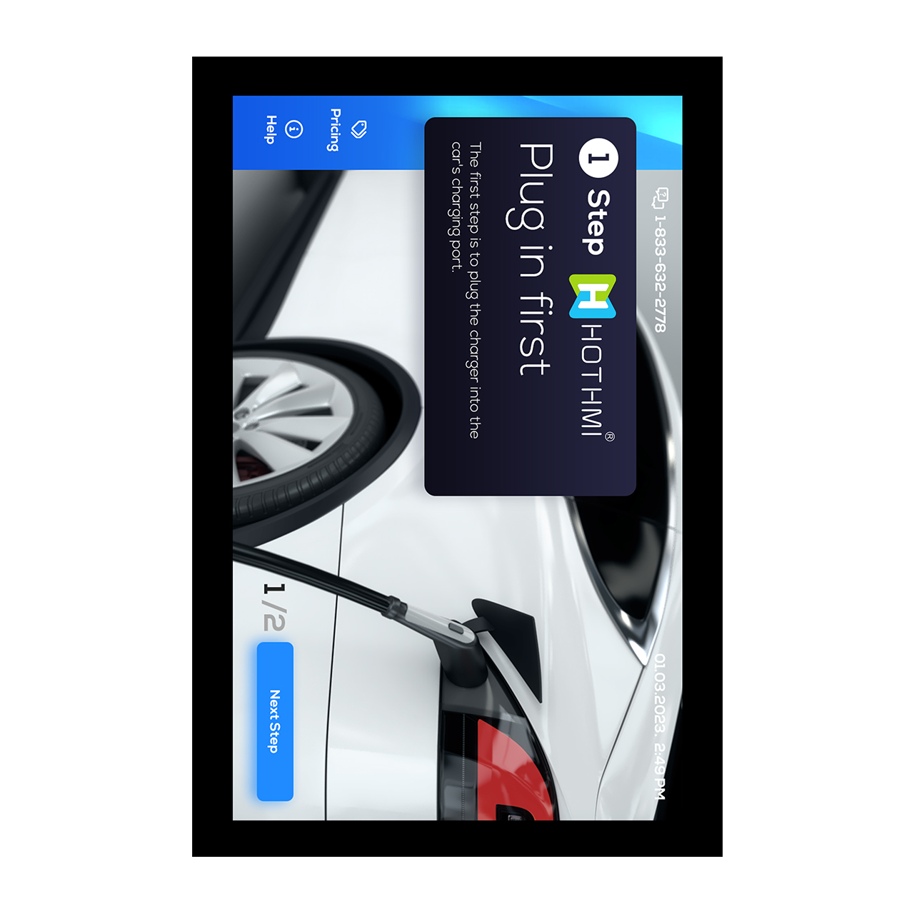 7 inch TFT capacitive touch screen 1200x1920 HD sunlight readable HX8279