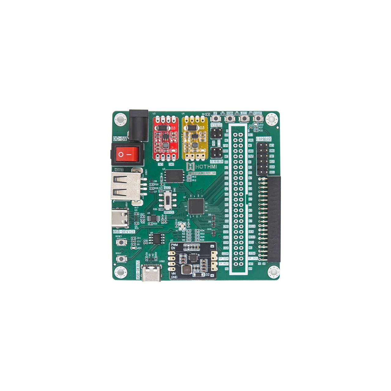 Industrial-grade display RGB/MIPI compatible main control board JYX68 Driver