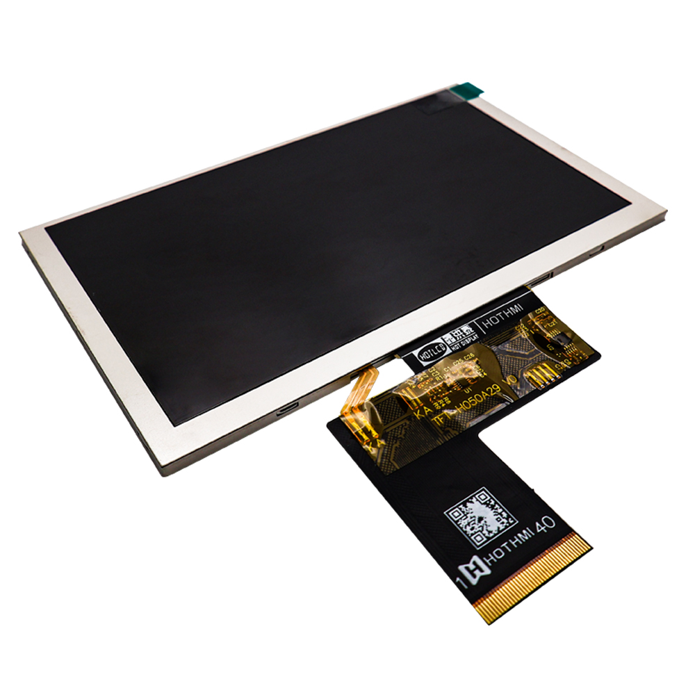 5.0-Inch Ultra-High Brightness TFT LCD Module 800x480 Sunlight Readable Display
