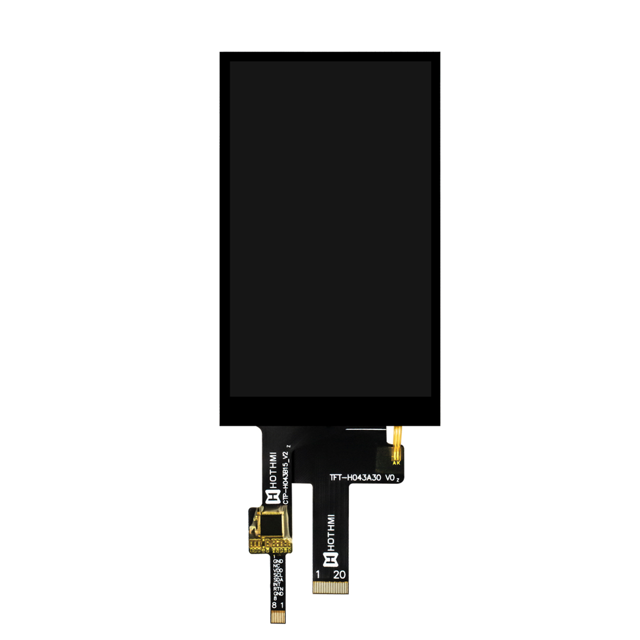 4.3 Inch 480x800 TFT LCD Display | MIPI Interface With ST7701S Driver Chip