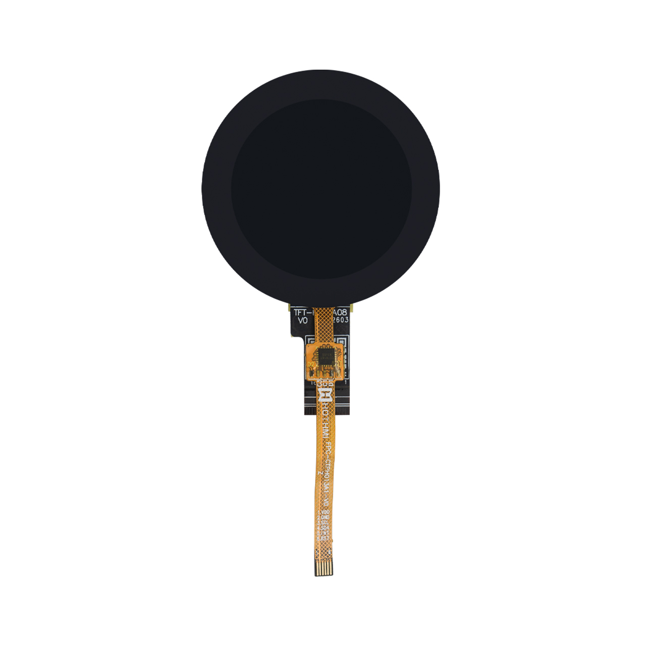 1.3-Inch Round TFT LCD Display Capacitive Touchscreen Panel 360x360 Resolution MIPI DSI Interface