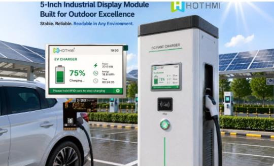 5-inch ultra-high brightness IPS TFT LCD display module 1700cd/m²