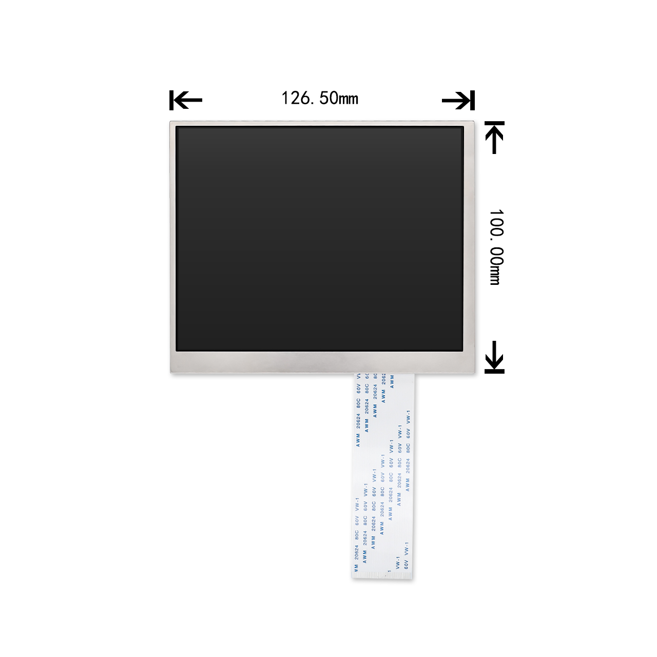 5.7-inch TFT LCD Display High Brightness 640x480 Screen For Industrial epuipment 