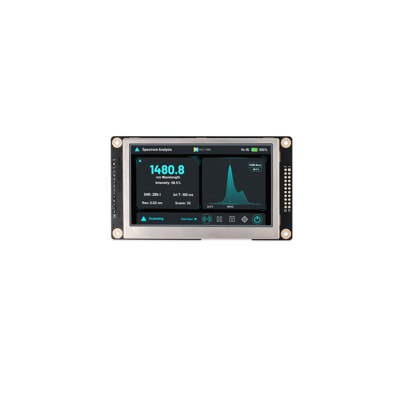 Industrial 4.3" TFT LCD Module 480x272 Customizable Display Solutions